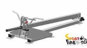 Т-образная тяга с упором на ноги  Fit Way Factory  - 1505