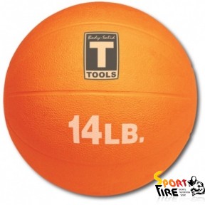 Медицинский мяч 14LB 6.4KG ORANGE. - 1355