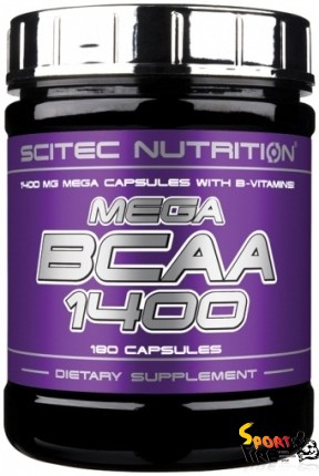 Mega BCAA 1400 180 caps - 628